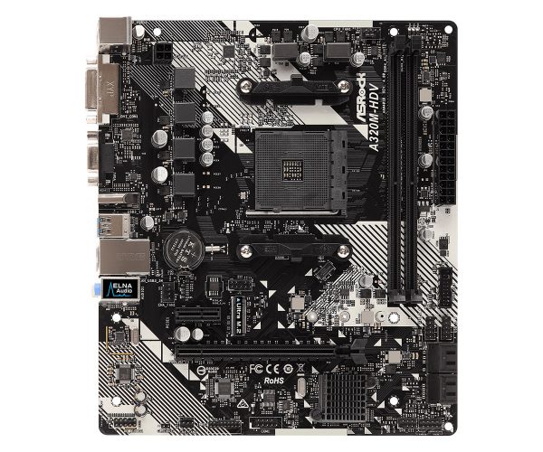 Asrock A320M-HDV Rev 4.0 - Imagen 2