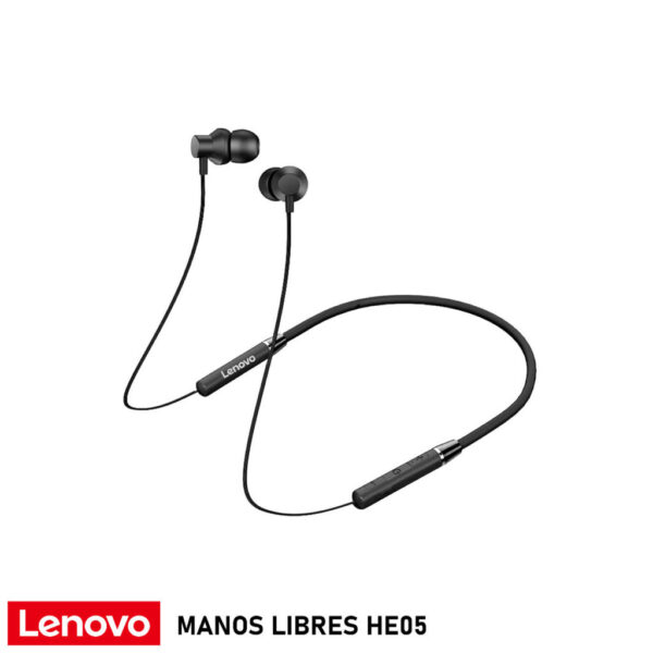 Lenovo HE05 Auriculares Bluetooth Negros