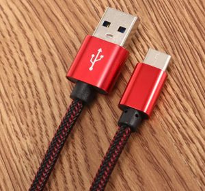 Cable USB Type-C a Type-A 6.66ft/2m. 2.1A Carga Rapida – Electronics & Books