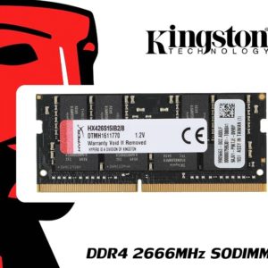Kingston DDR4 SO-DIMM 8GB 2666MHZ