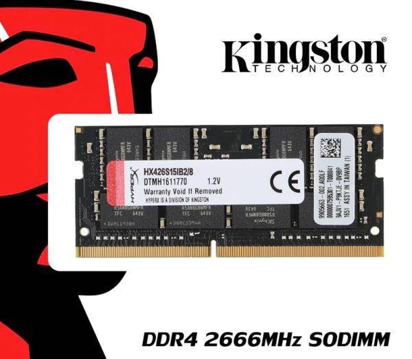 Kingston DDR4 SO-DIMM 8GB 2666MHZ