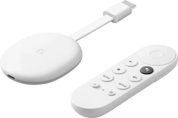 CHROMECAST GOOGLE GOOGLE TV Wifi BT Dollby Vision HDR10 HDMI Alimentador USB-C