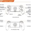 Mando para juegos para smartphones AoBing Max puerto tipo C y BT compatible Android iOS PC Nuevo!! - Imagen 2