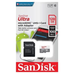 SANDISK ULTRA MicroSDXC 128GB UHS-1 Clase 10